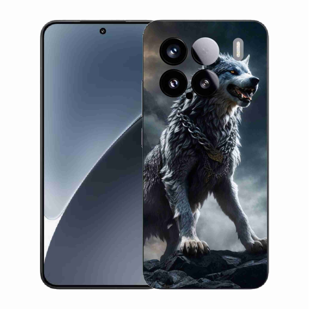 Gél borítás mmCase a Xiaomi 15 - farkas 1 számára