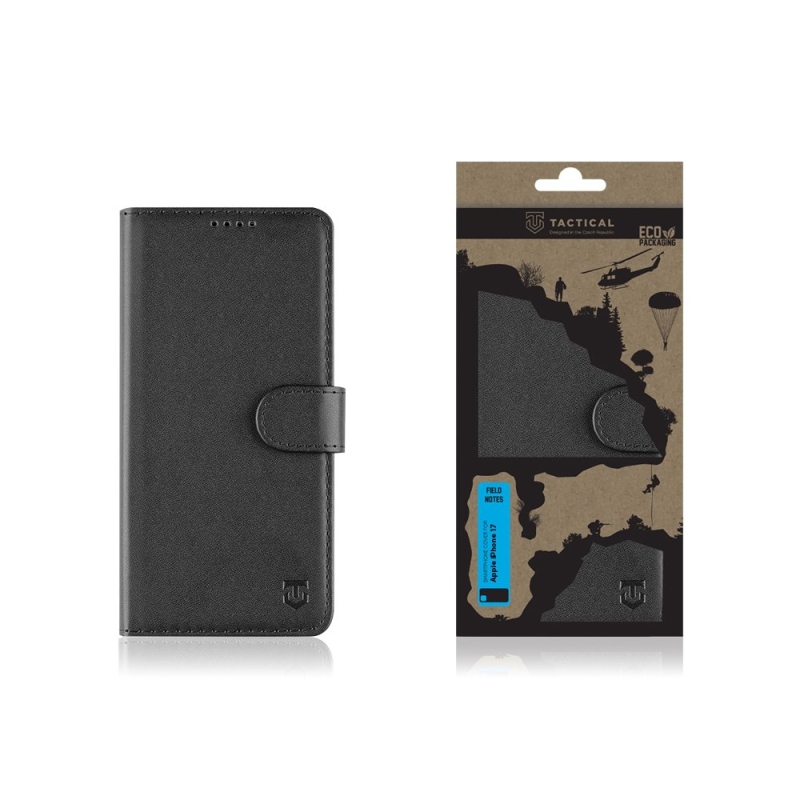 Tactical Field Notes az Apple iPhone 17 készülékhez Fekete