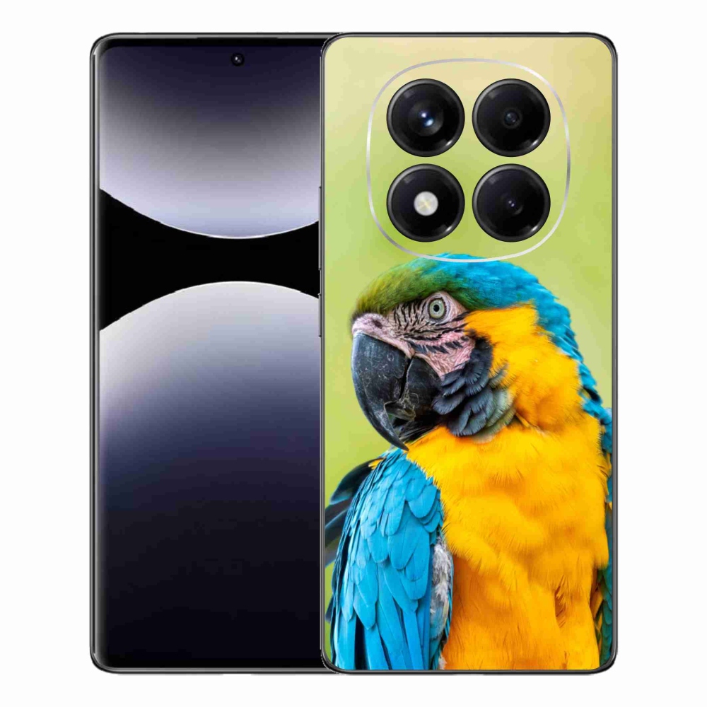 Gél borítás mmCase a Xiaomi Redmi Note 14 Pro-hoz - papagáj ara 2