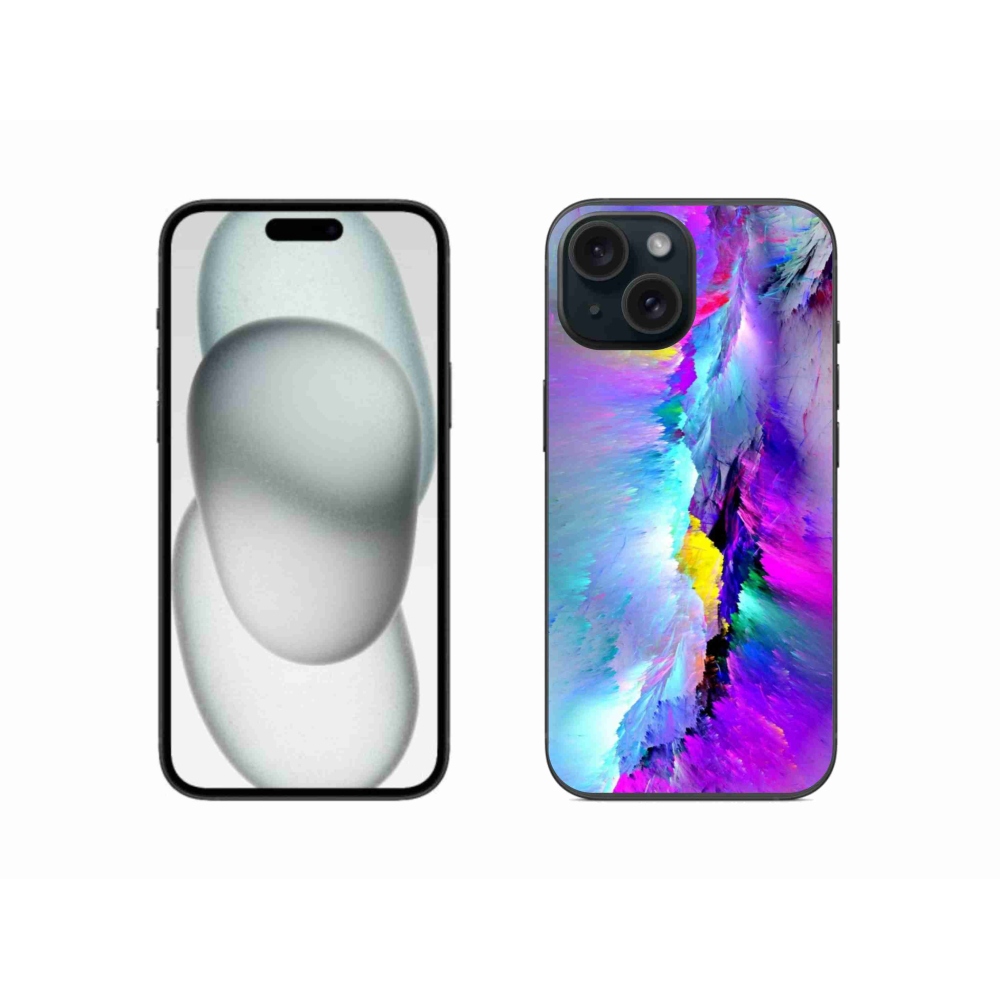 Zselés borítás mmCase iPhone 15 készülékhez - absztrakt