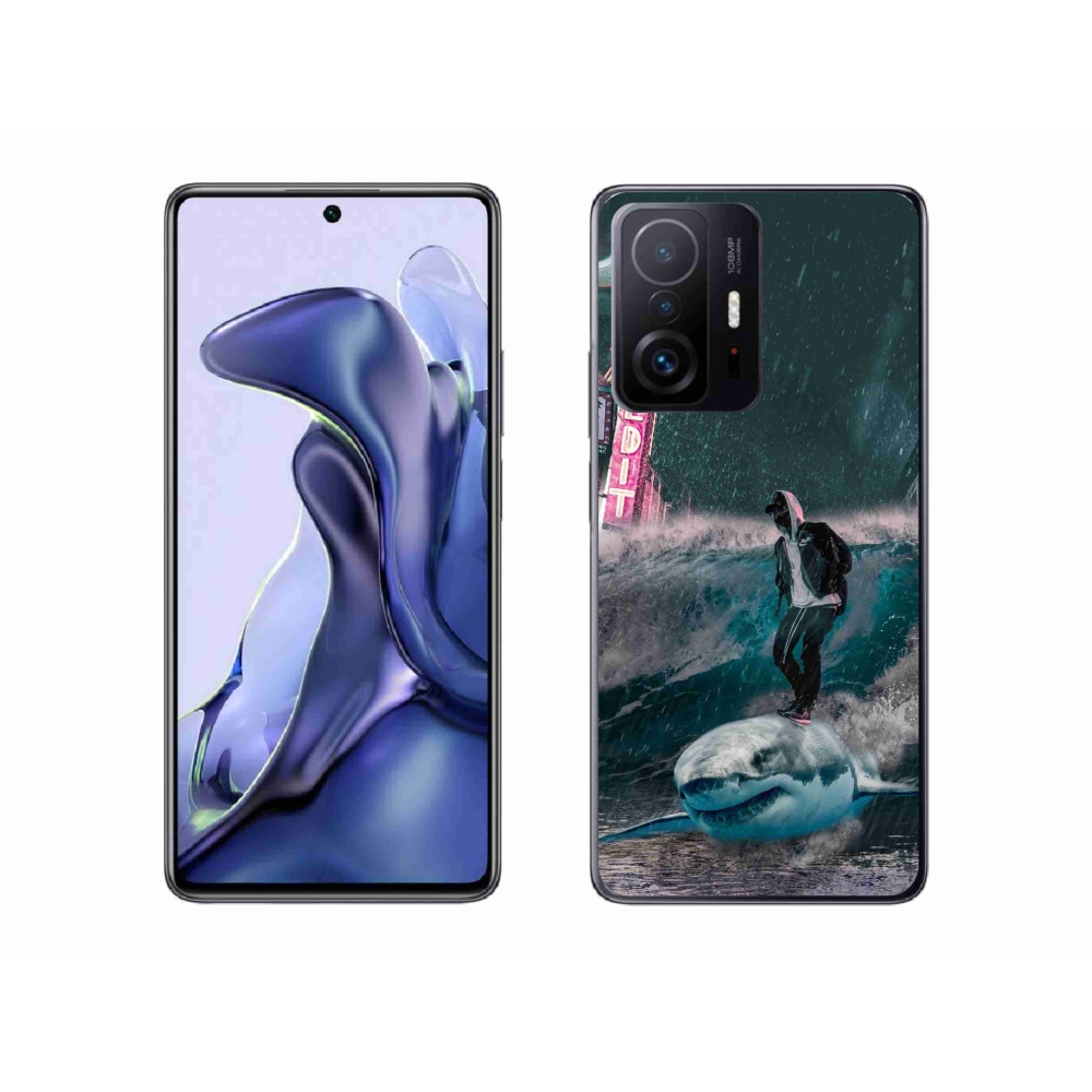 Gél borítás mmCase a Xiaomi 11T-hez - cápa