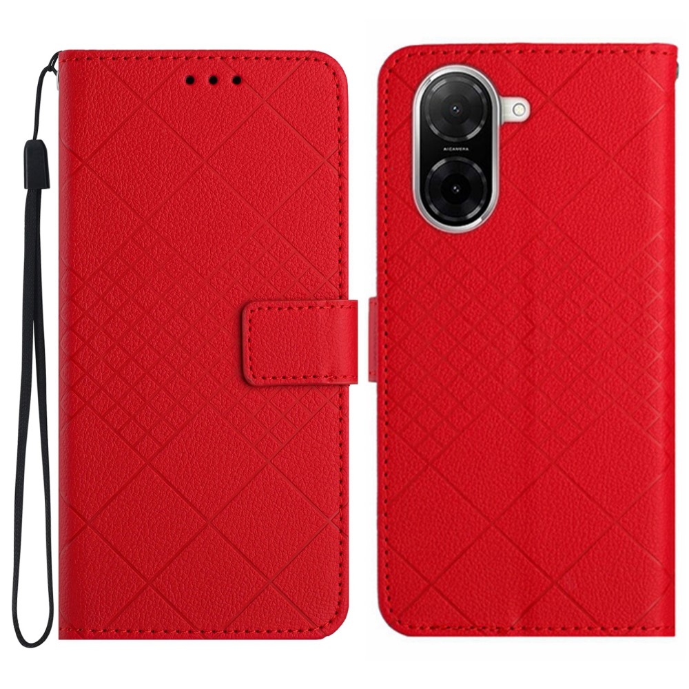 Folio könyv tok Xiaomi Redmi A5 (173.45x79.35x8.45mm) - piros