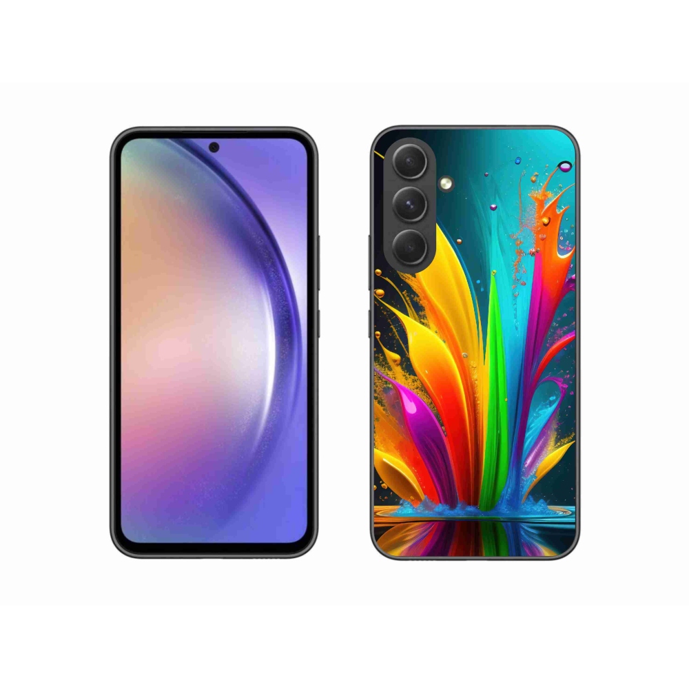 Zselés borítás mmCase Samsung Galaxy A54 5G - absztrakt motívum 1
