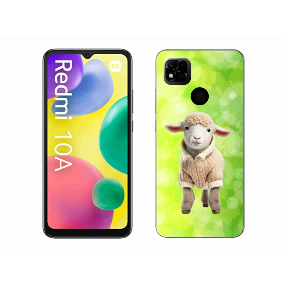Gél borítás mmCase a Xiaomi Redmi 10A számára - bárány pulóverben