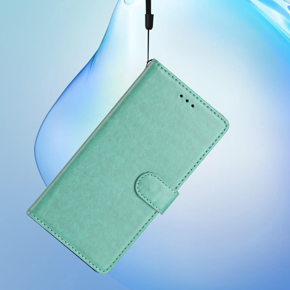 Vérrögök könyv tok Samsung Galaxy S25 Edge-hez - kék-zöld