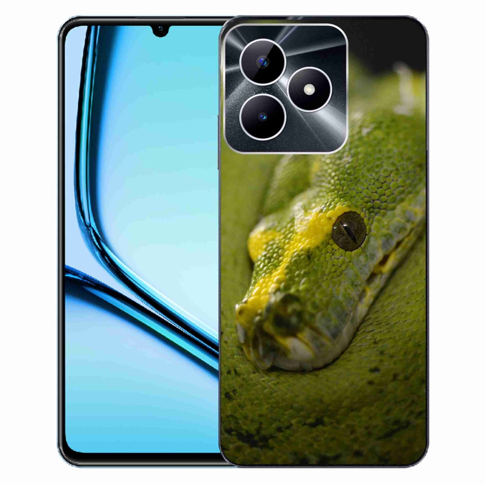 Zselés borító mmCase a Realme Note 50 készülékhez - kígyó 2