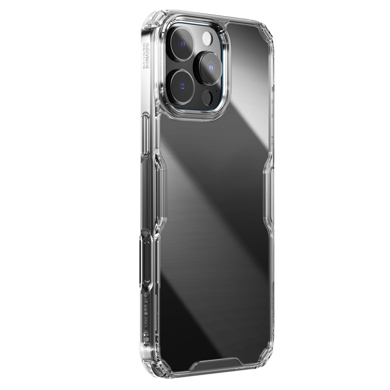 Nillkin Nature TPU PRO borítás Apple iPhone 16 Pro Max készülékhez Átlátszó