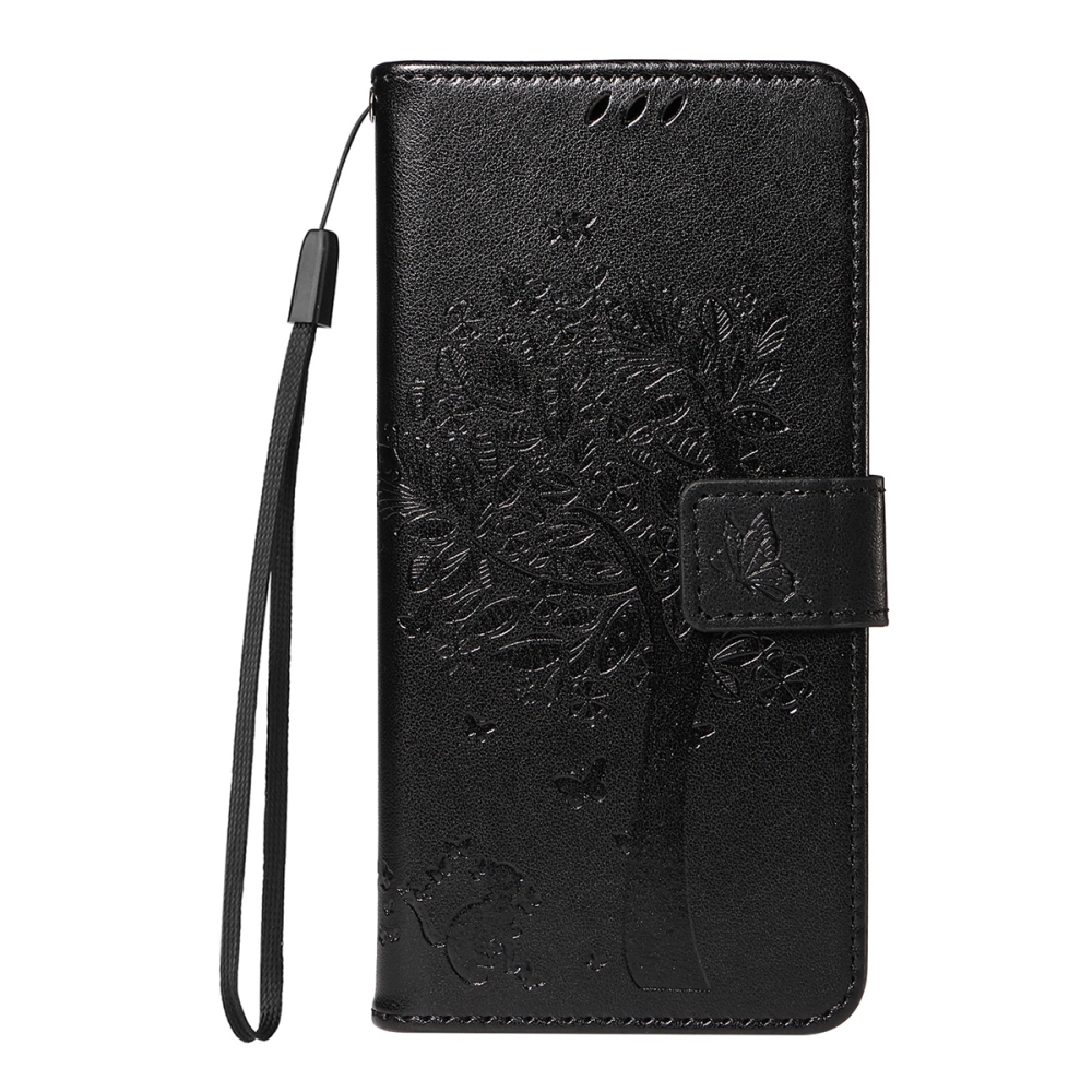 Fák könyve tok Xiaomi Redmi 15C 4G/5G (173mm) - fekete