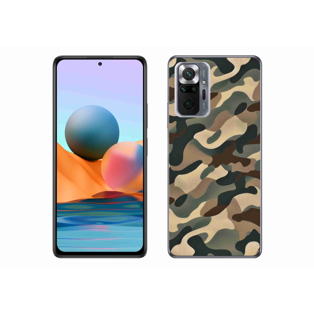 Gél borítás mmCase a Xiaomi Redmi Note 10 Pro készülékhez - terepszínű minta 11