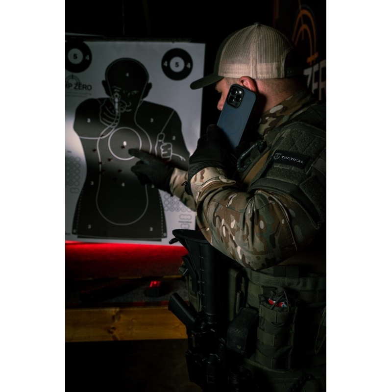 Taktikai MagForce Hyperstealth borító iPhone 16e rózsaszín párduchoz
