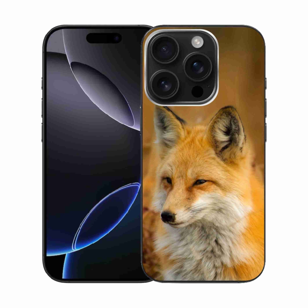 Zselés borítás mmCase iPhone 16 Pro készülékhez - róka
