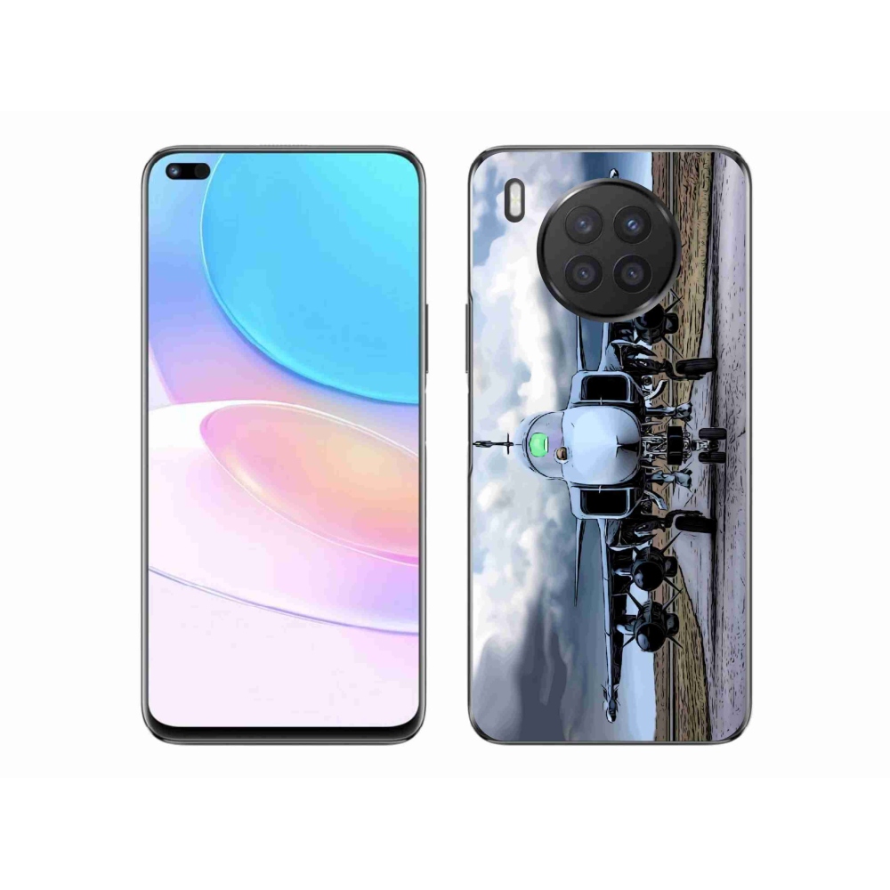 Gél borítás mmCase a Huawei Nova 8i - katonai repülőgépen