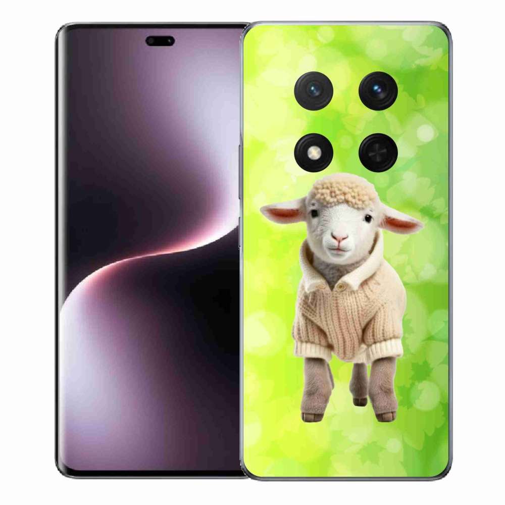Gél borítás mmCase a Honor Magic 7 Lite 5G számára - bárány pulóverben