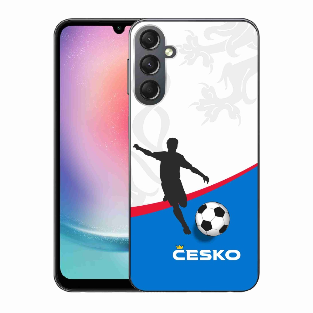 Gél borítás mmCase Samsung Galaxy A24 - foci Csehország 1