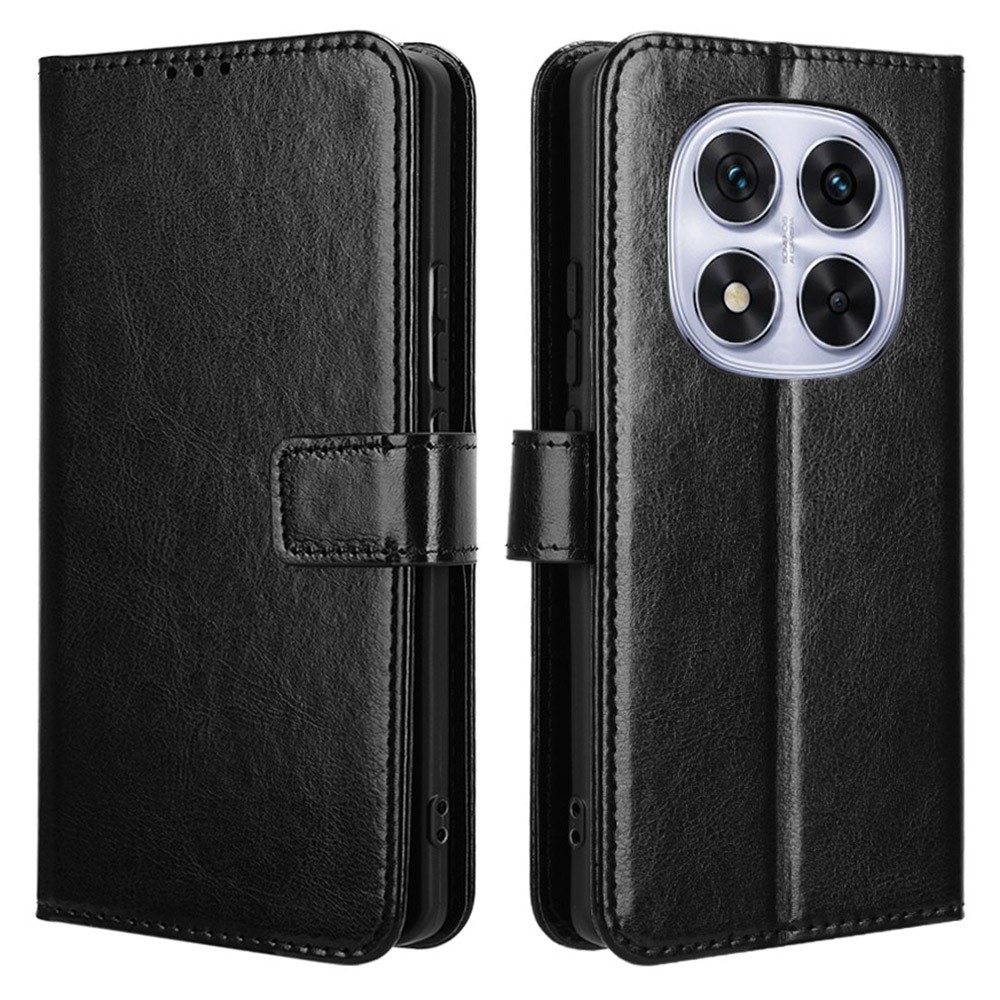 Őrült könyv tok Xiaomi Redmi Note 14 Pro 5G/Poco X7 5G/Note 14 Pro+ 5G - fekete