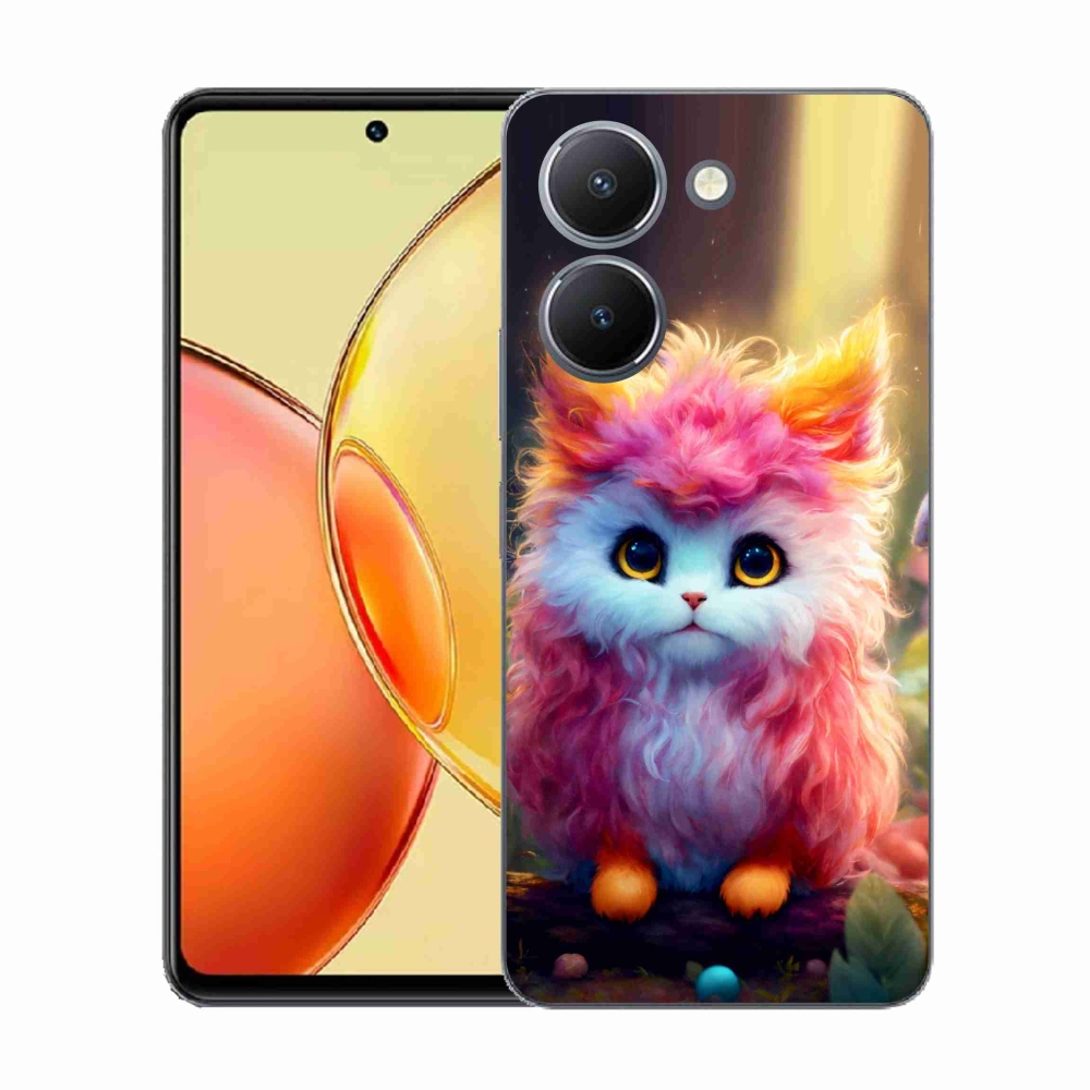 Gélburkolat mmCase a Vivo Y36-hoz - aranyos cica 5