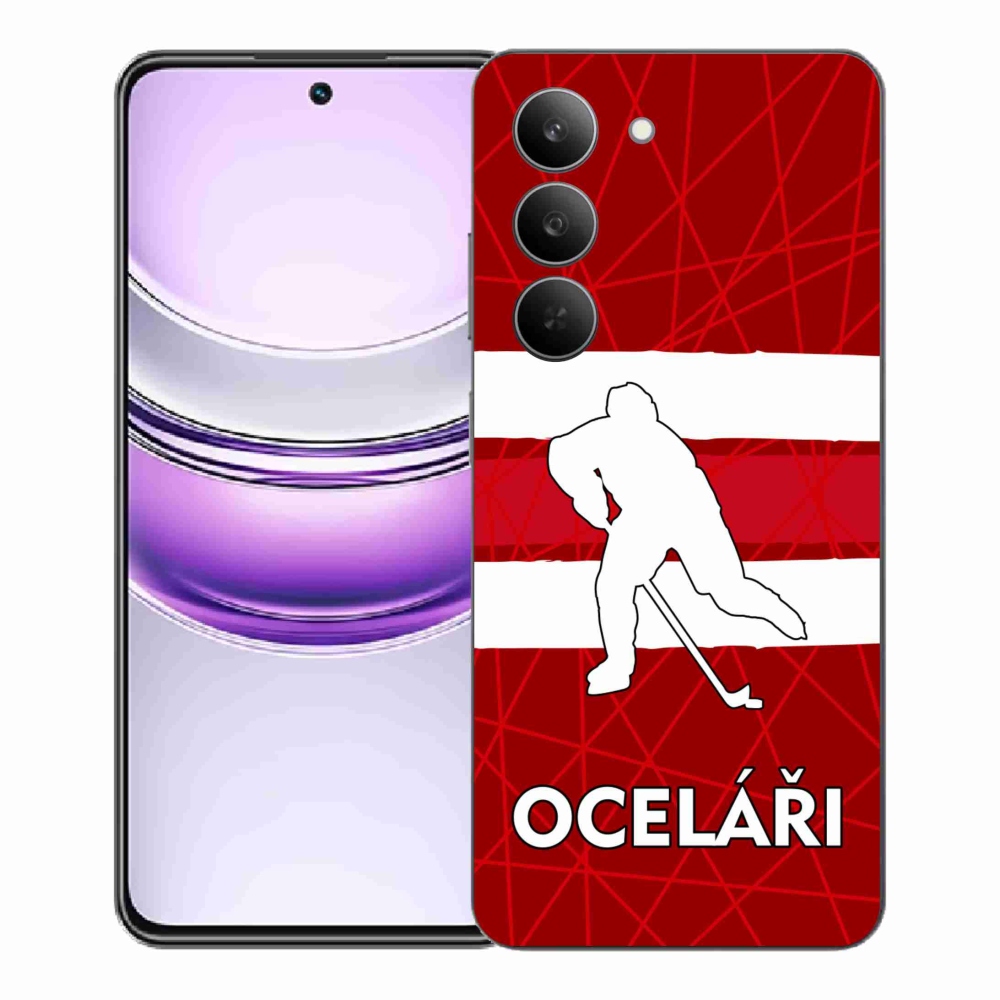 Zselés borítás mmCase a Realme 14x 5G számára - Steelworkers