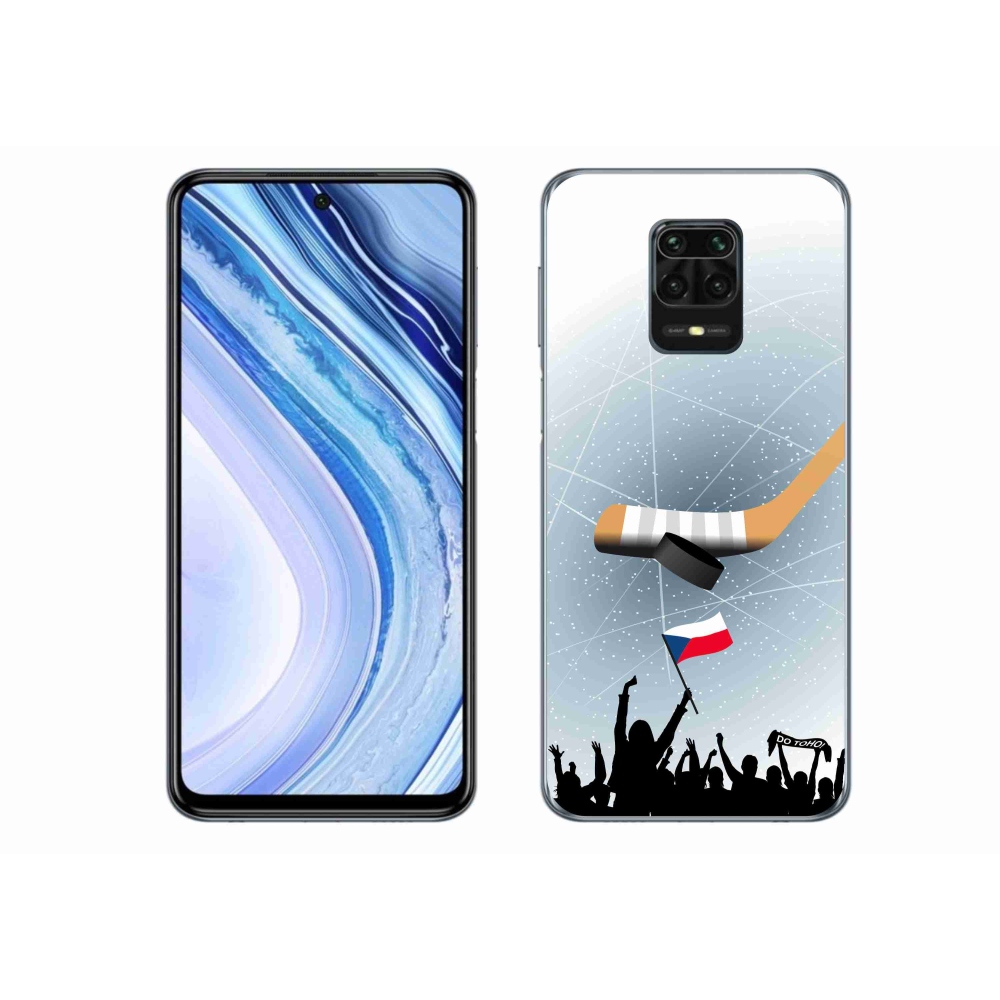 Gél borítás mmCase a Xiaomi Redmi Note 9 Pro-hoz - hoki rajongóknak