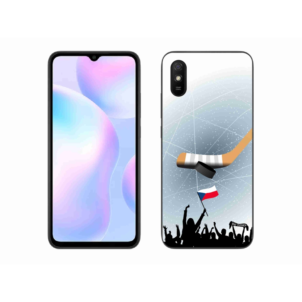 Gél borítás mmCase a Xiaomi Redmi 9A számára - hoki szurkolóknak