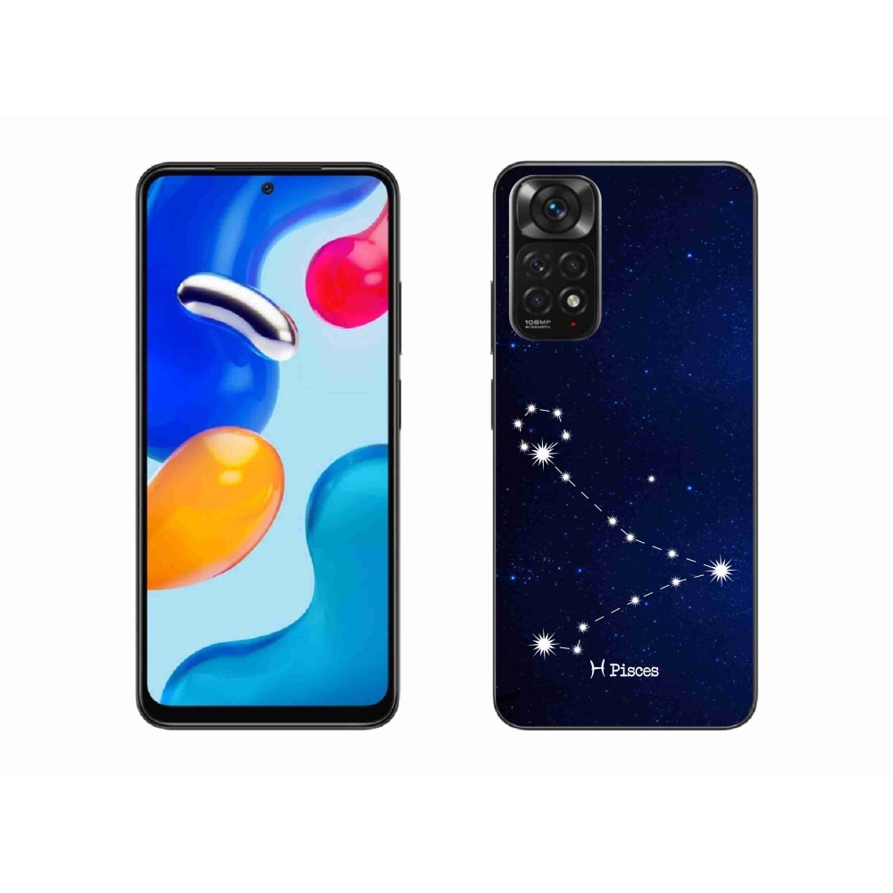 Gél borítás mmCase a Xiaomi Redmi Note 11 4G-hez - csillagkép Halak