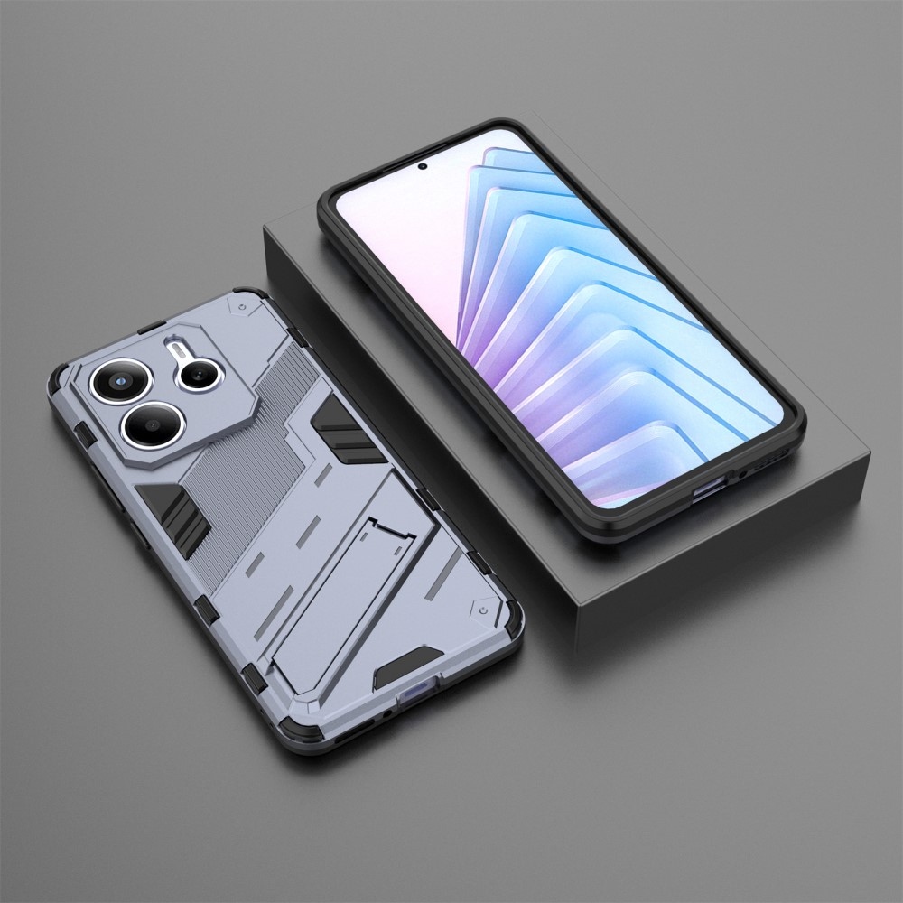 Tartós borító Xiaomi Redmi Note 14 5G - sötétkék színben