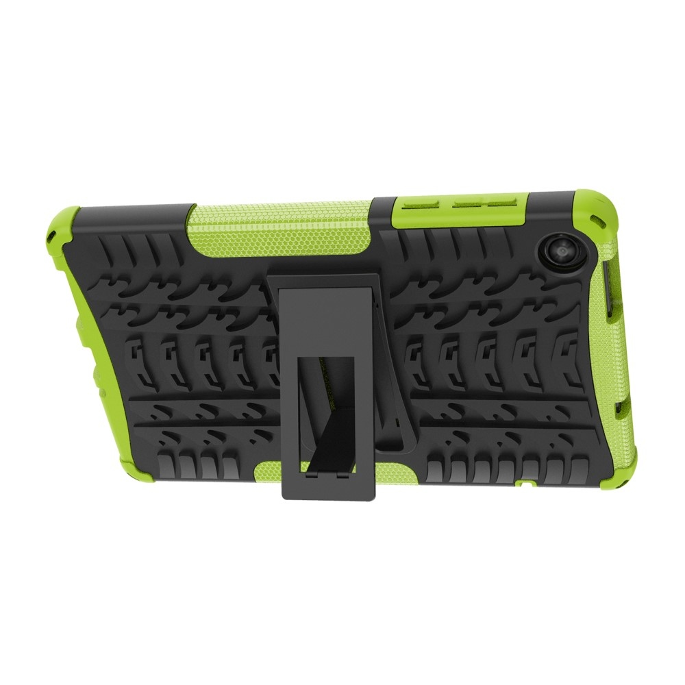 Kick tartós hibrid borító Lenovo Tab M8 4. generációs (2024) Lenovo Tab M8-hoz - zöld