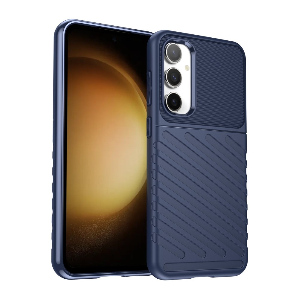 Thunder tartós zselés tok Samsung Galaxy S23 FE készülékhez - kék