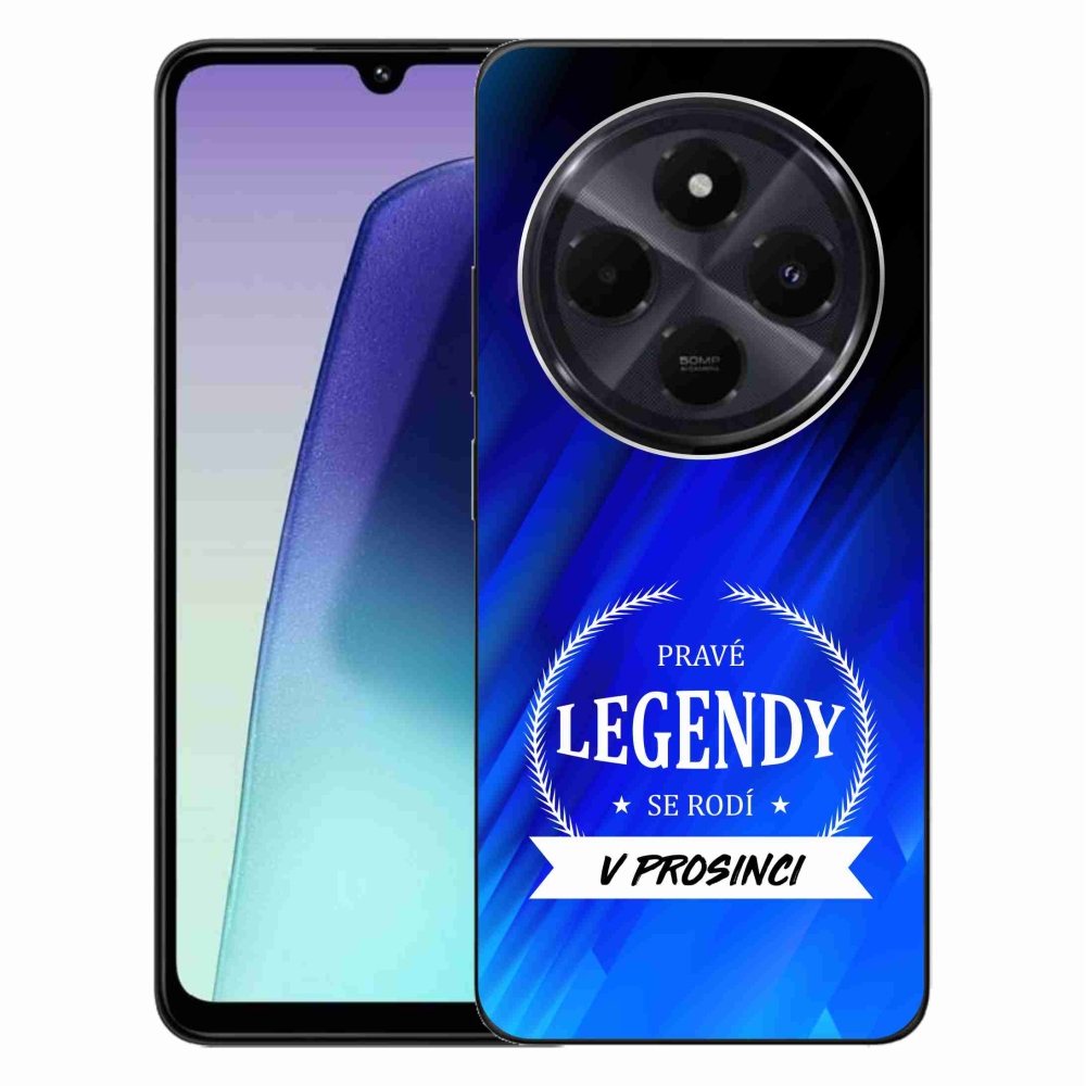 Gél borítás mmCase a Xiaomi Redmi 14C/Poco C75-hez - Legendák decemberi kék háttérrel