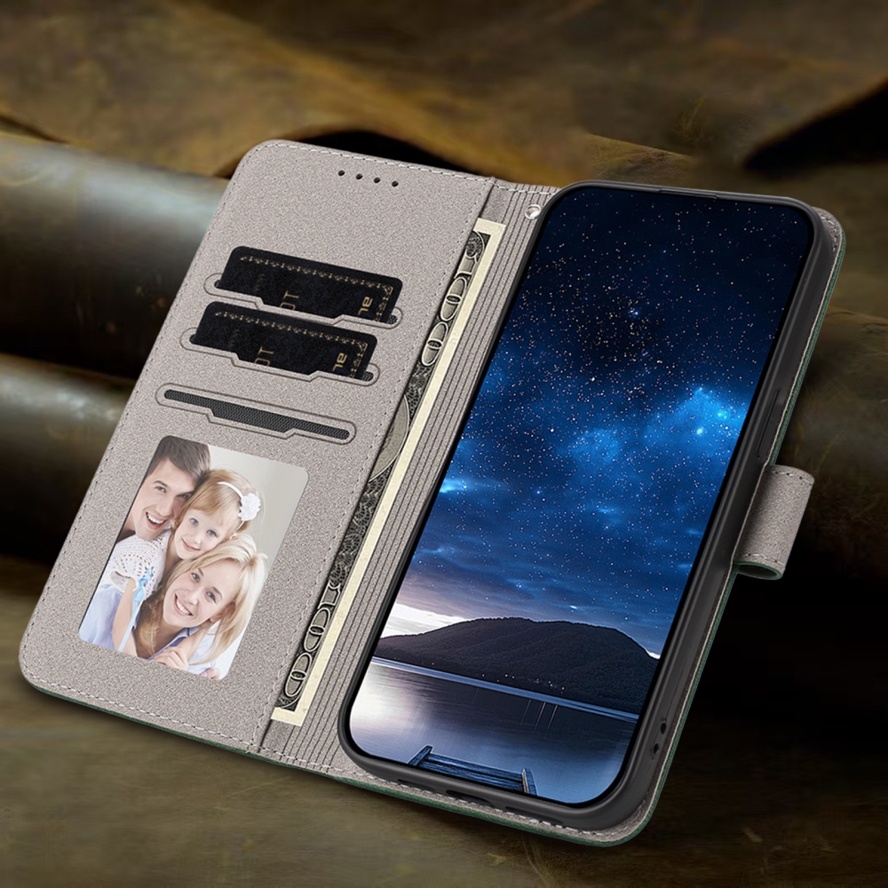 Snap book tok Samsung Galaxy A07 4G készülékhez - zöld