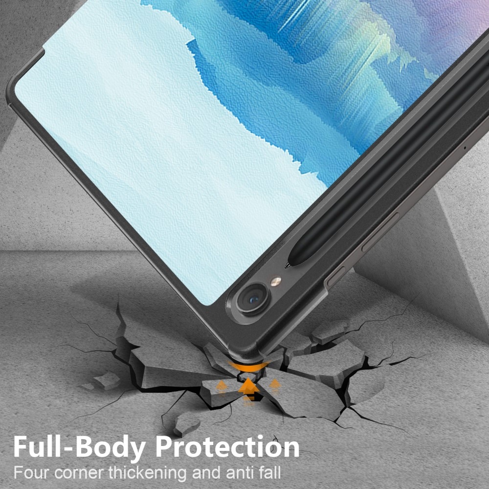Nyomtatás intelligens záró tok Samsung Galaxy Tab S9 FE/Tab S10 FE - absztrakt minta