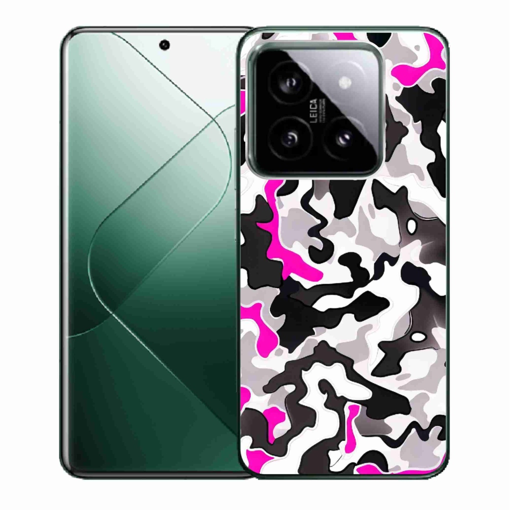 Gél borító mmCase a Xiaomi 14-hez - terepszínű minta 5