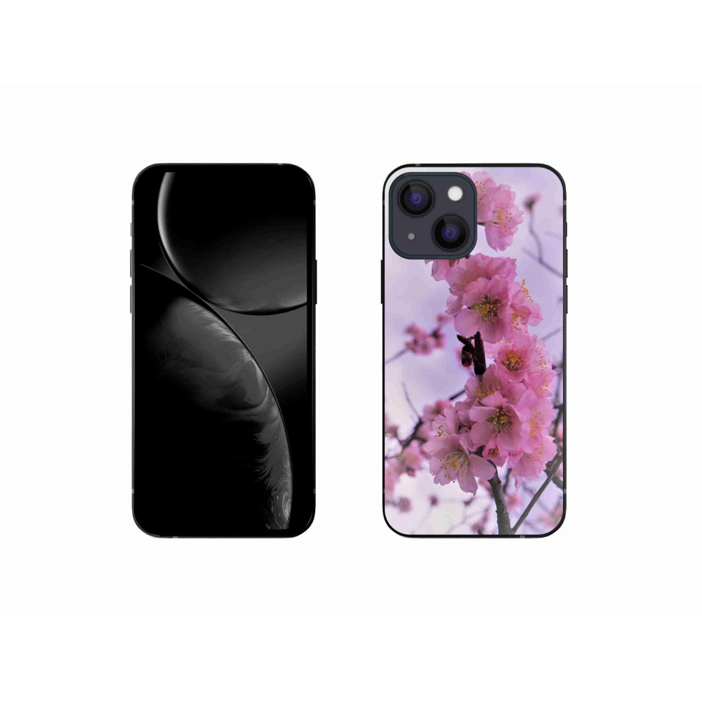 Gél borítás mmCase iPhone 13 mini 5.4 - virágok 7