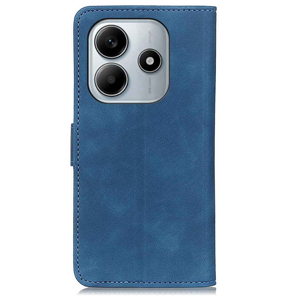 KHAZ könyv tok a Xiaomi Redmi Note 14-hez - kék