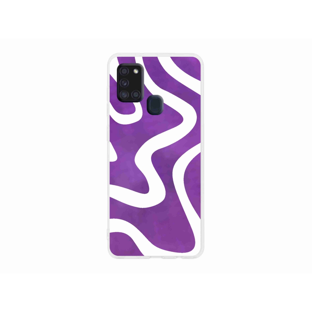 Zselés borítás mmCase Samsung Galaxy A21s készülékhez - absztrakt 30