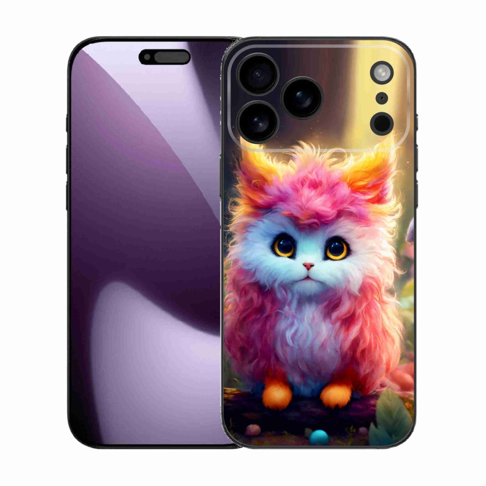 Gél borítás mmCase iPhone 17 Pro Max készülékhez - aranyos cica 5