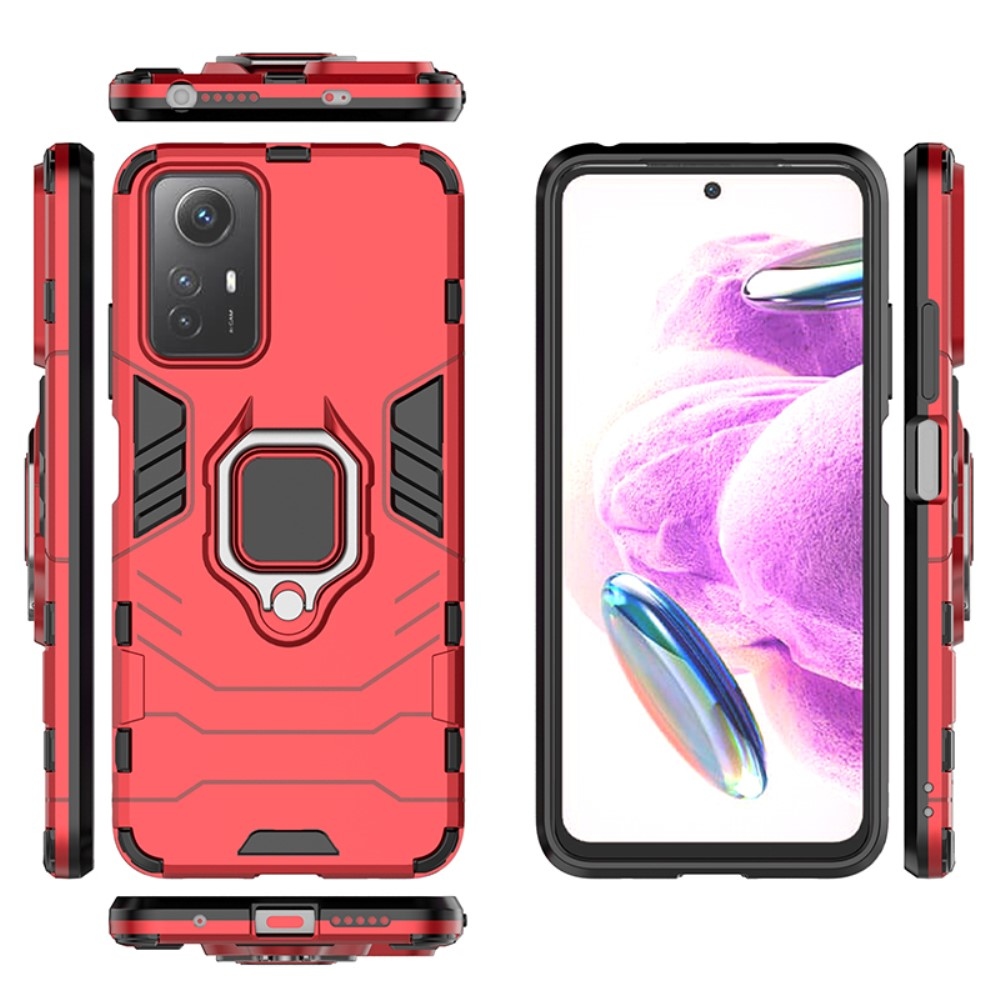 Guardy tartós borító a Xiaomi Redmi Note 12S-hez - piros