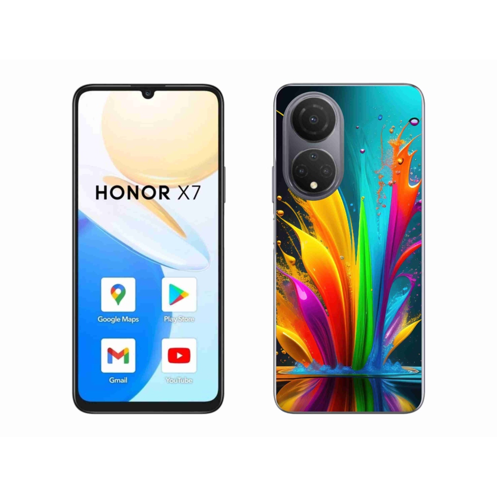Zselés borítás mmCase a Honor X7-hez - absztrakt motívum 1