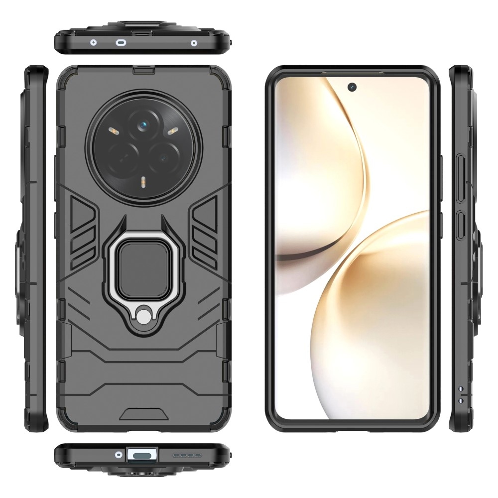 Guardy tartós borító a Realme 14 Pro 5G készülékhez - Fekete