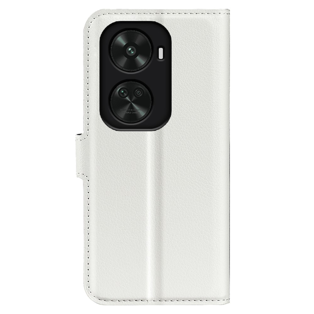 Litchi könyv tok Huawei Nova 12 SE-hez - fehér