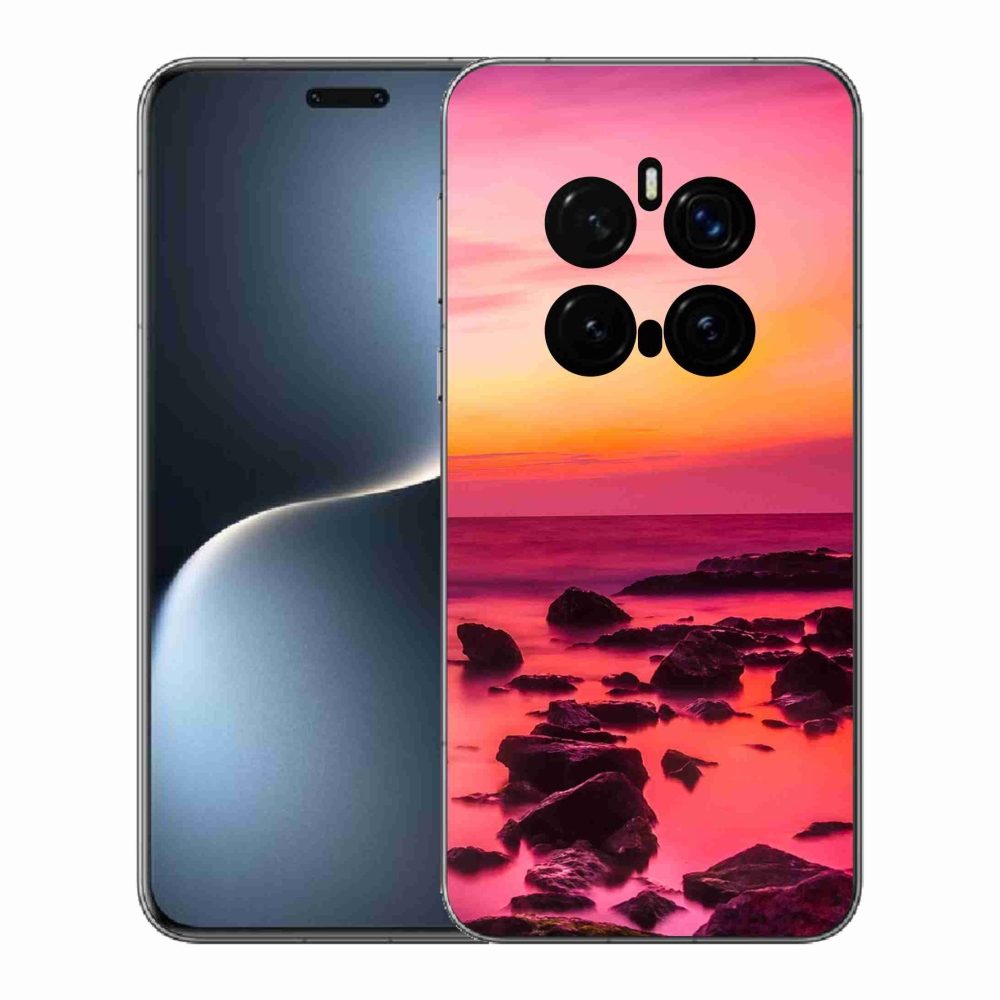 Gél borítás mmCase a Honor Magic 7 Pro 5G számára - tenger és ragyogás