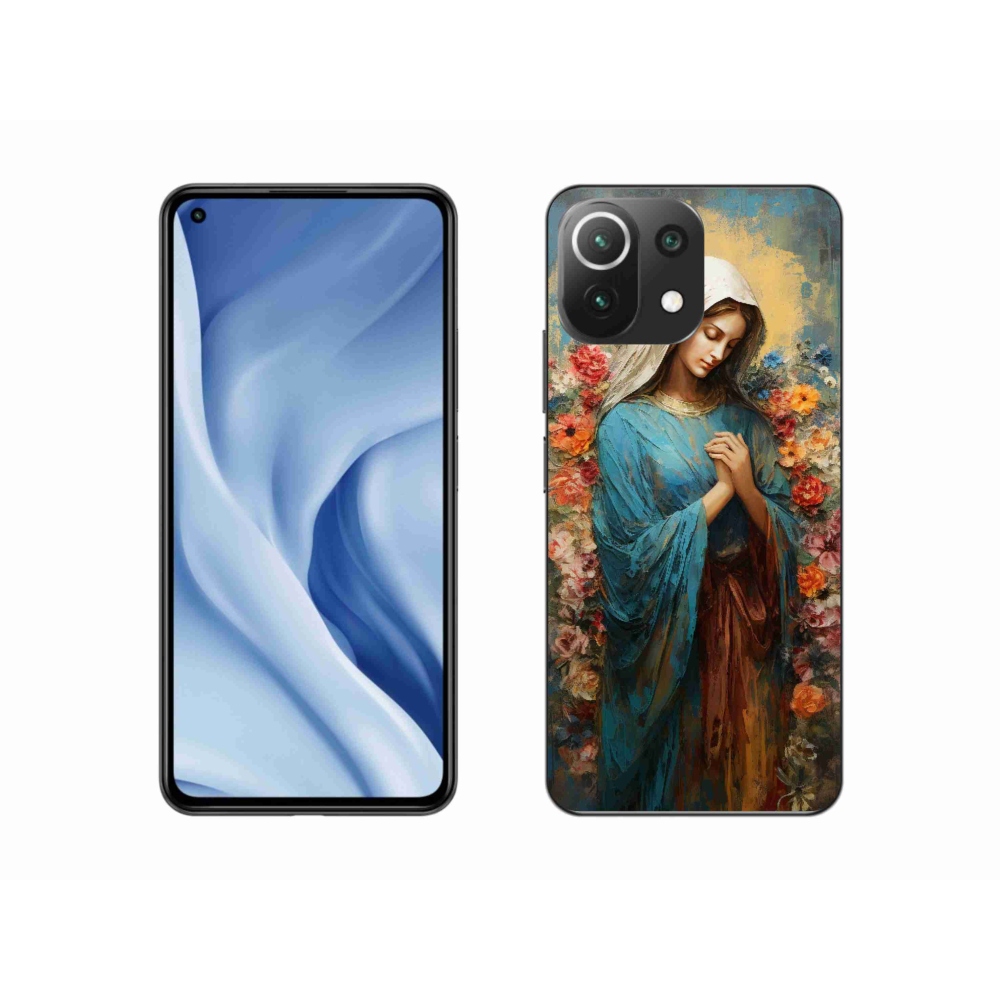 Gél borítás mmCase a Xiaomi Mi 11 Lite 4G/5G-hez - szent nő