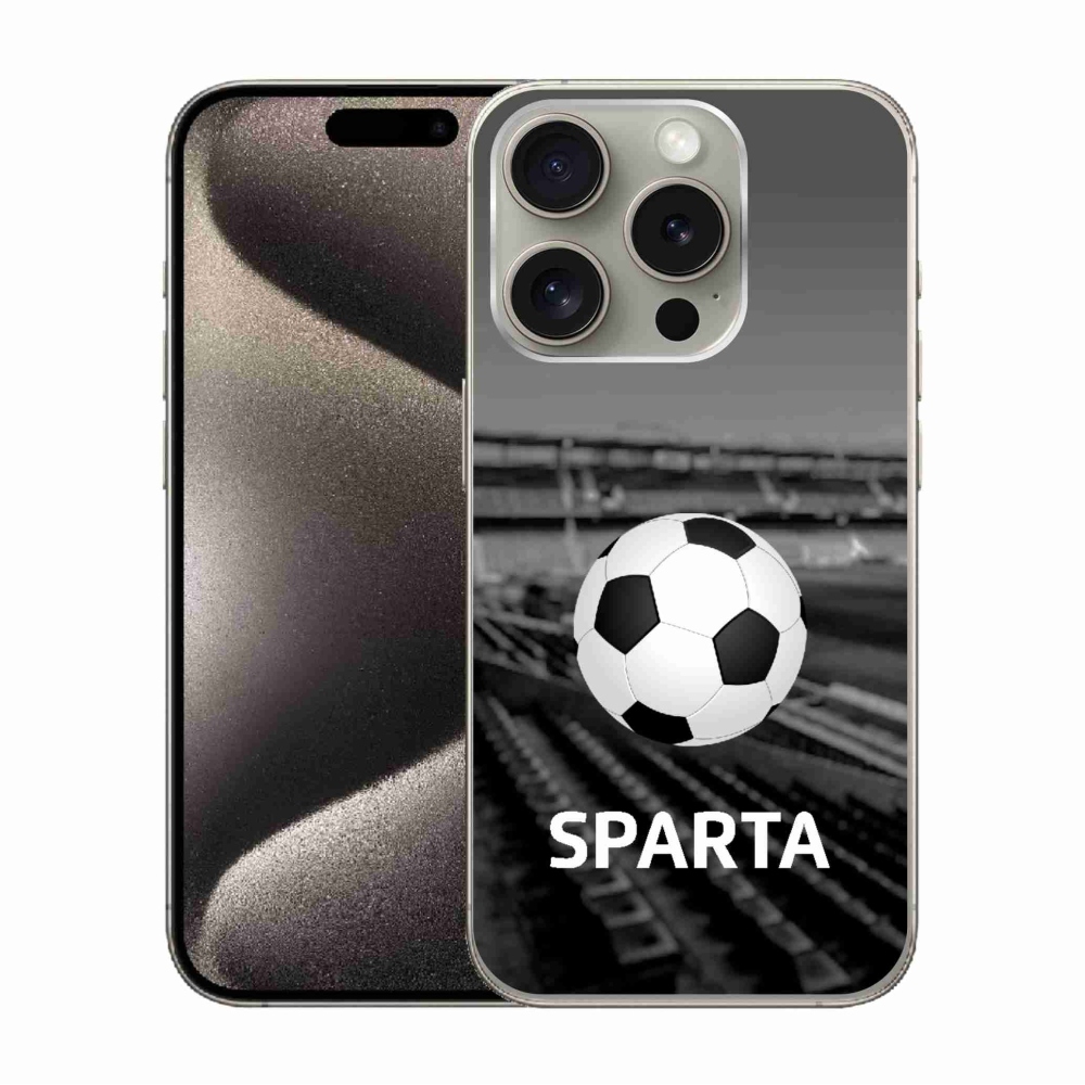 Zselés borítás mmCase iPhone 15 Pro készülékhez - Sparta 2