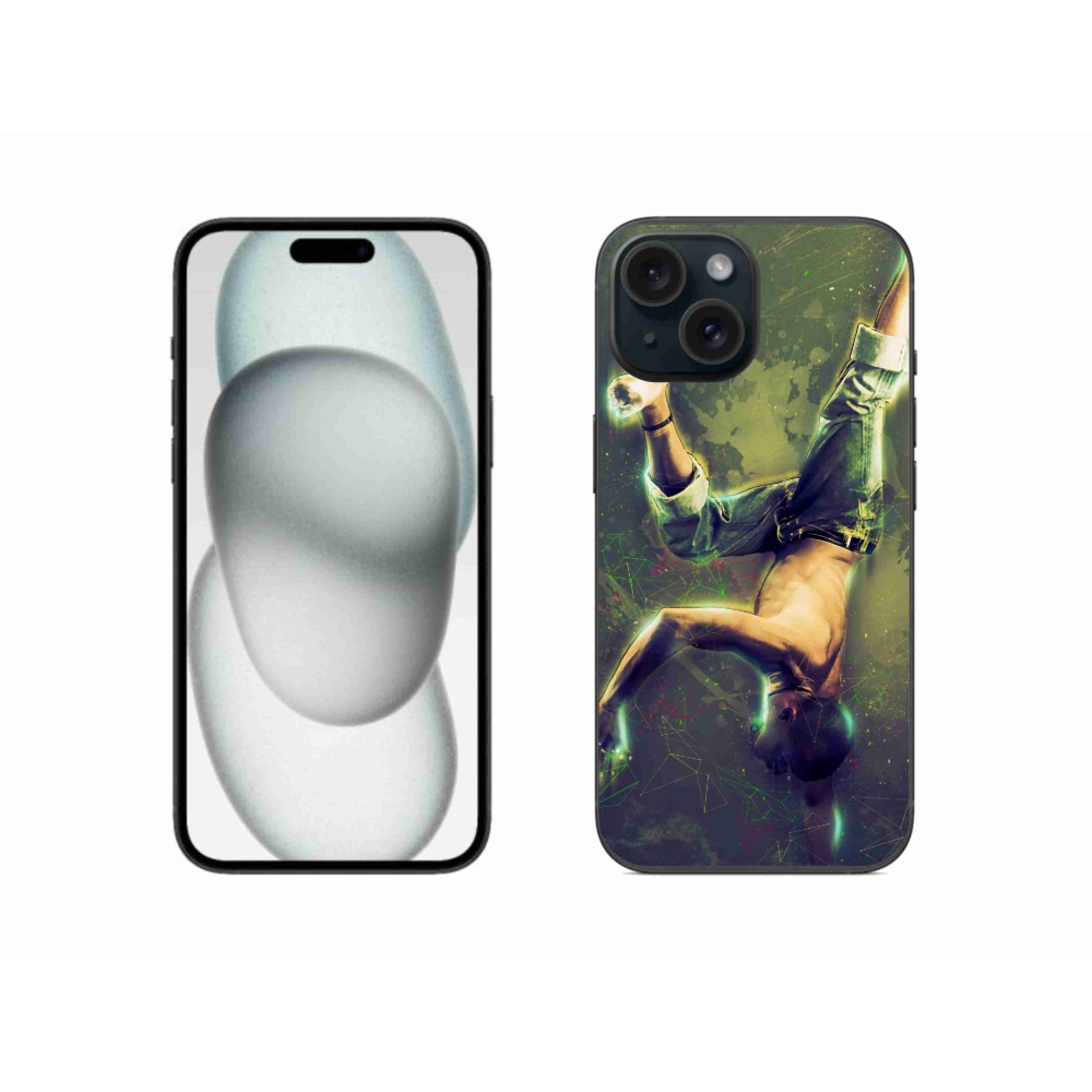 Gél borítás mmCase iPhone 15 készülékhez - breakdance
