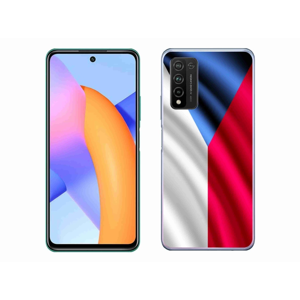 Zselés borítás mmCase a Honor 10X Lite számára - cseh zászló
