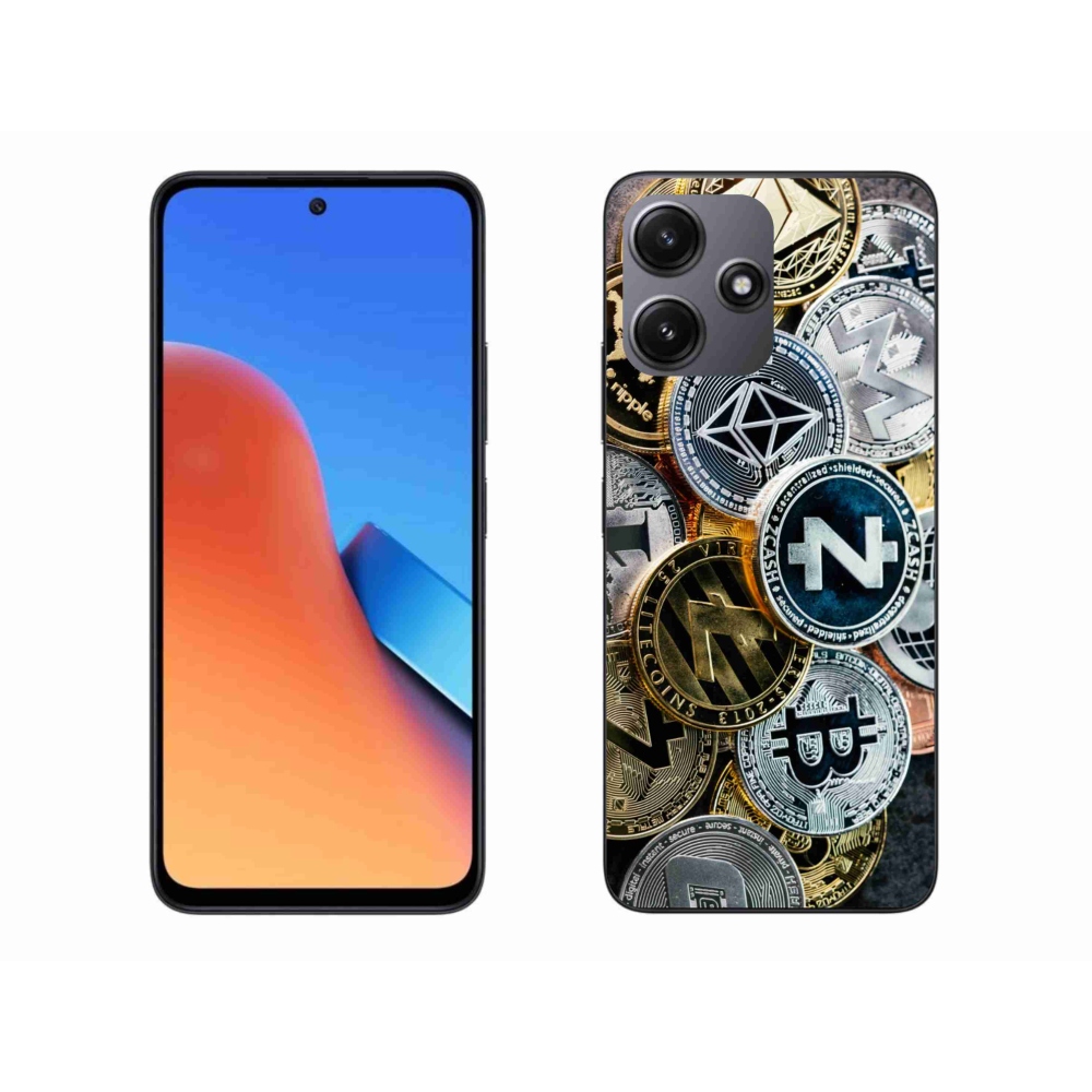 Gél borítás mmCase a Xiaomi Redmi 12 5G számára - kriptovaluták