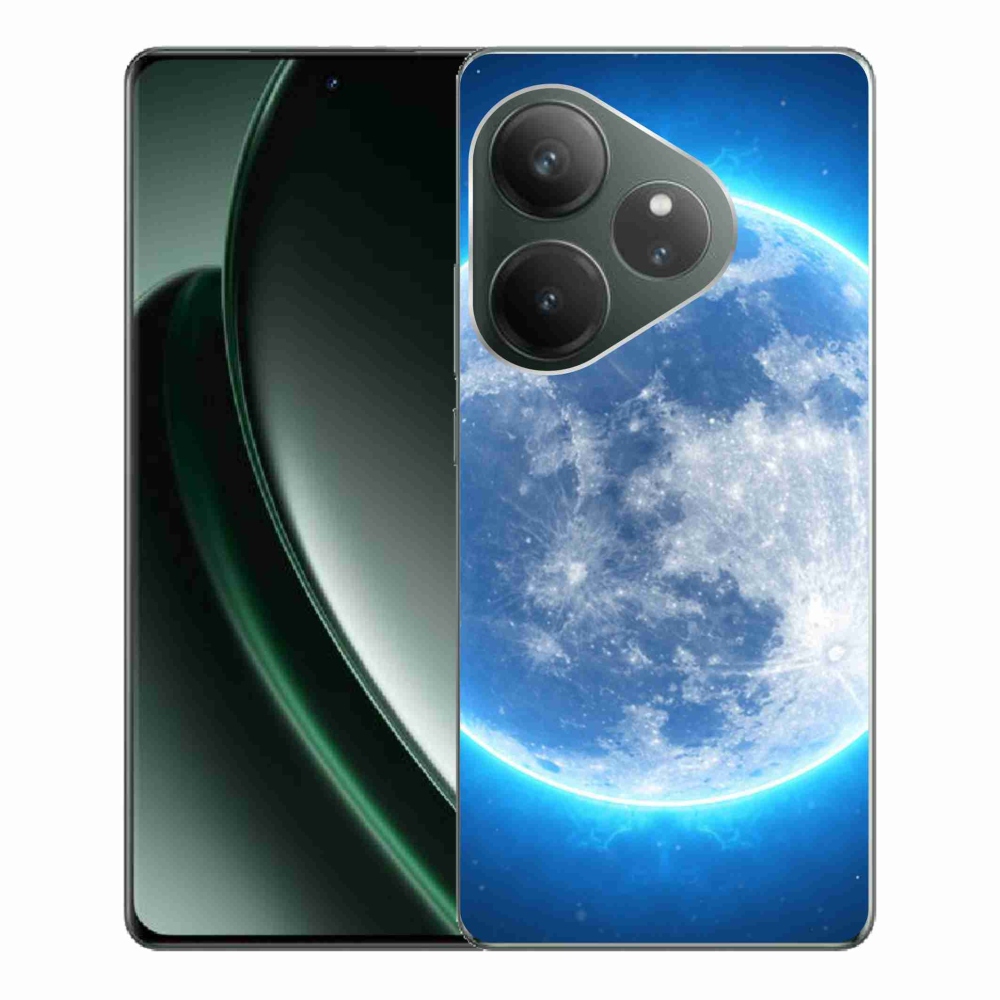 Gél tok mmCase a Realme GT 6 5G/GT 6T 5G számára - földgömb alakú