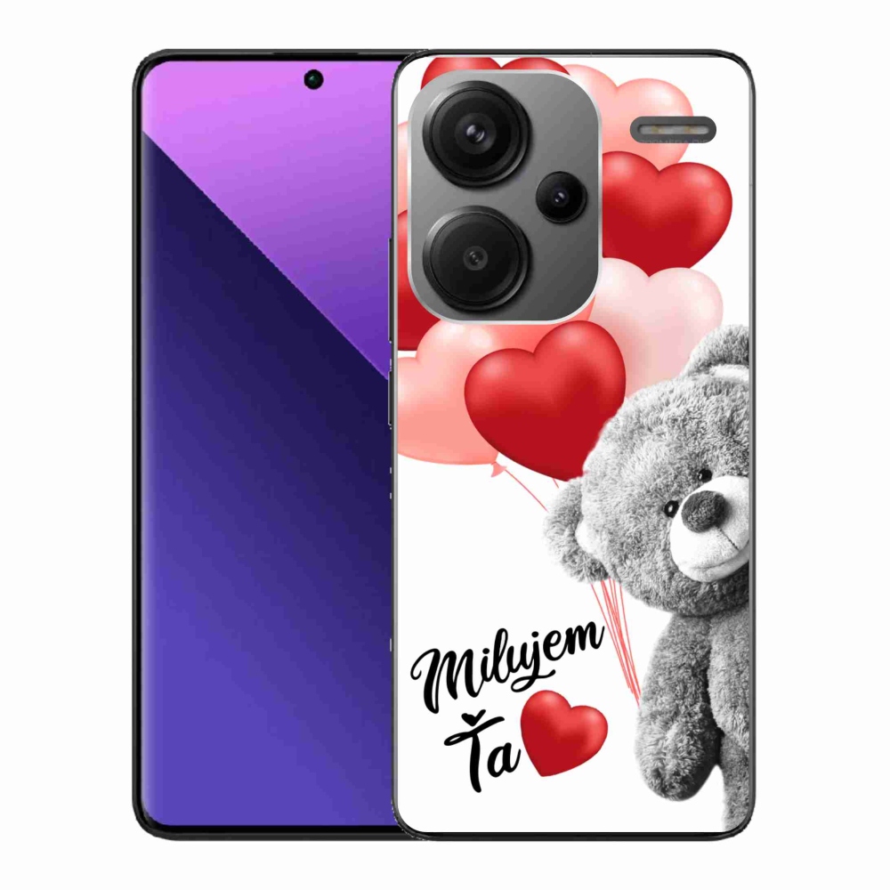 Gél tok mmCase a Xiaomi Redmi Note 13 Pro+ 5G számára - I love you