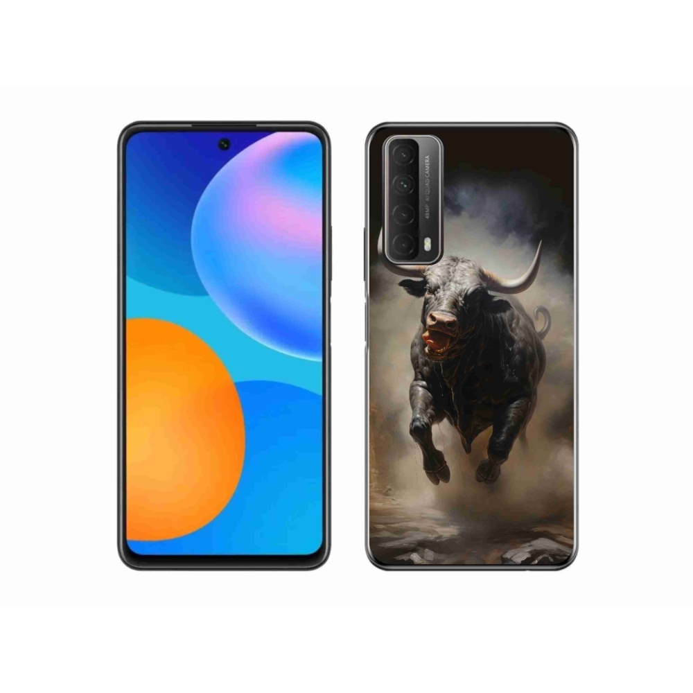 Zselés borítás mmCase a Huawei P Smart (2021) - angry bull