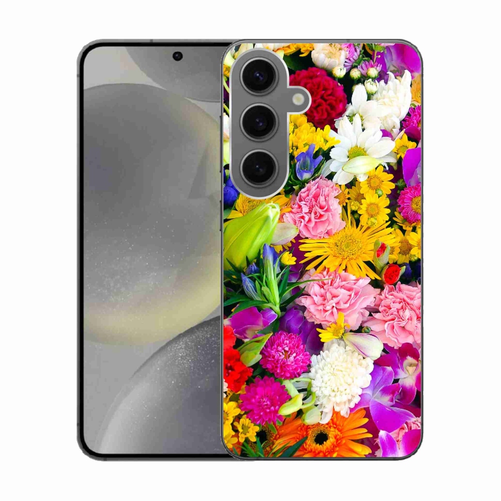 Gél védőhuzat mmCase Samsung Galaxy S24 - virágok 12