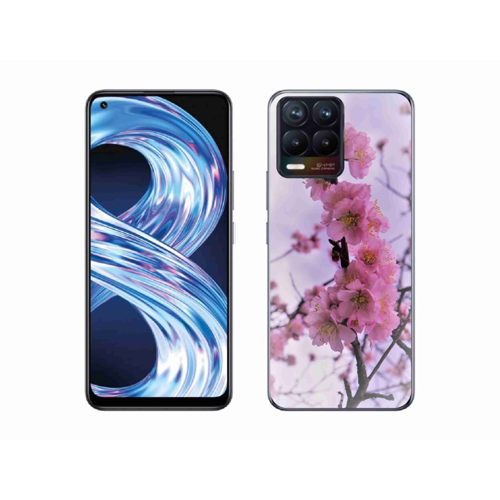 Gél borítás mmCase a Realme 8 Pro-hoz - Virágok 7